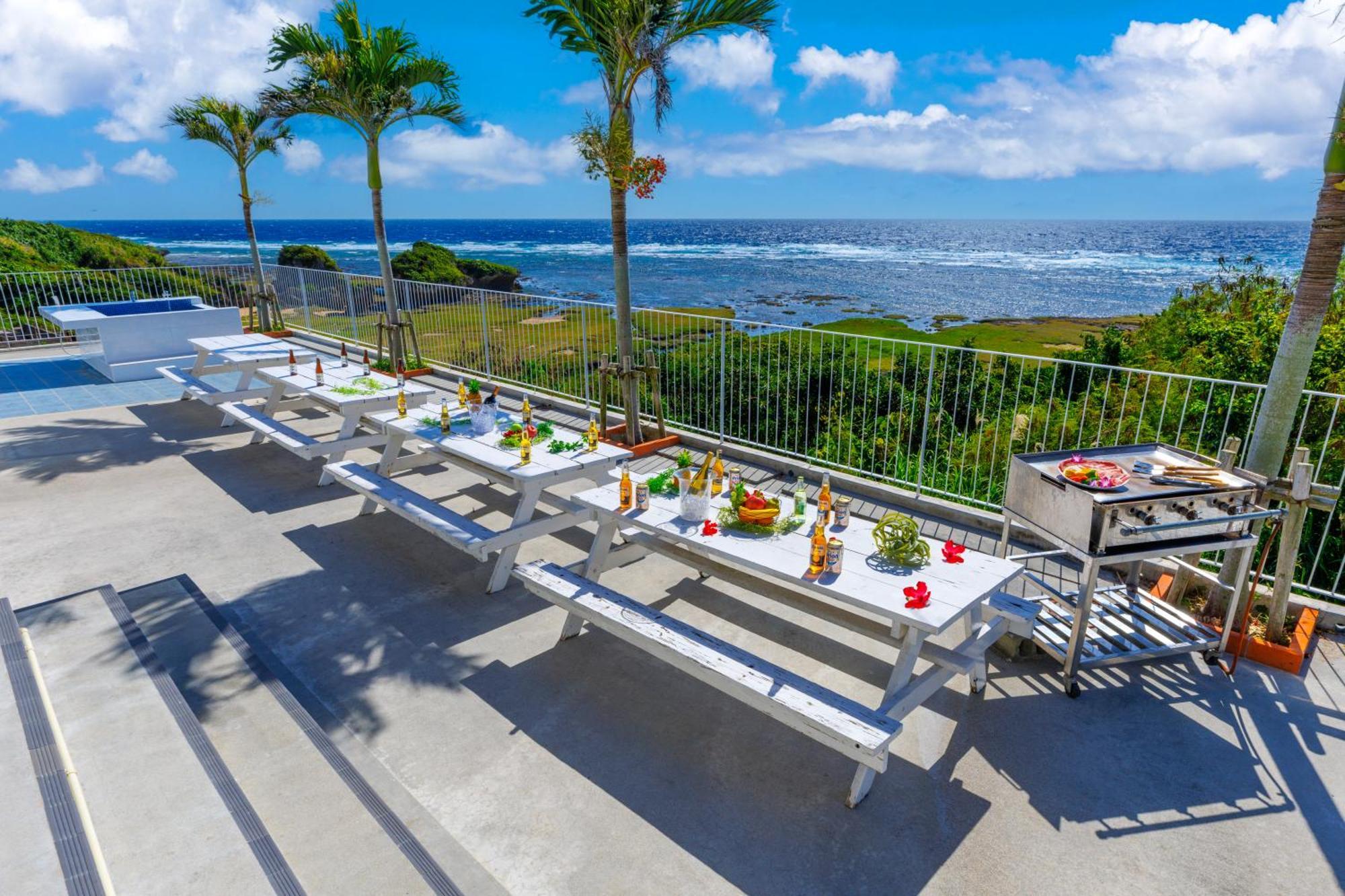 露天風呂付きオーシャンビュー カラオケ付き Bbq可 パーティ利用ok アトリエココ Villa Yaese Dış mekan fotoğraf
